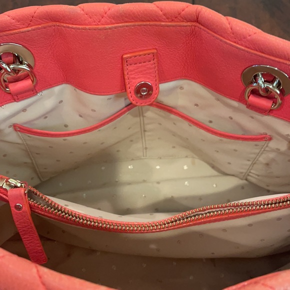 Kate Spade quilted handbag with Matching wallet - Picture 9 of 16